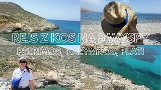 🇬🇷 REJS Z KOS na Kalymnos, Pserimos i Plati &ndash; 3 wyspy w 1 dzień! | #vlog z Grecji 🌊