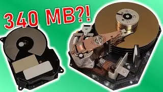30 Year Old 340 MB Hard Drive?
