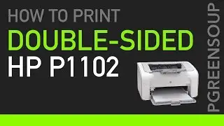 Двусторонняя печать на HP Laser Jet P1102