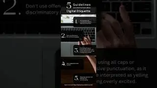 Digital Etiquette Infographic