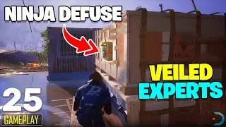 Ninja Defuse 💣 Veiled Experts Global Beta Gameplay 2022 ⭐ Agent Jack on Derailed | Bomb Defusal
