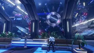 Elite   Dangerous Odyssey alpha phase 4 station walk about and bounty hunting