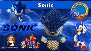 💥💙SONIC💙💥// Origami 3D// Melook Origami