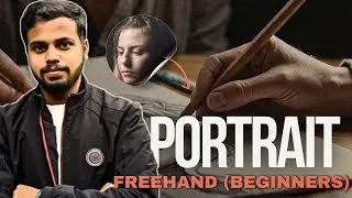 How To Draw ANY Portrait Freehand Like A Pro / beginner friendly