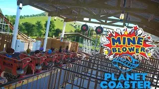 Mine Blower [I-Box Track] POV - FunSpot Kissimmee (Planet Coaster)