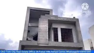New City Phase 2 WahCantt Grey structure for sale | New city phase 2 block i | House for sale in Wah