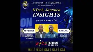 UTech, Jamaica Insights with the UTech Racing Club on ZipFM 103
