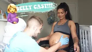 PREGNANCY BELLY CAST !!!