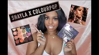 Shayla x ColourPop   Preception Collection Review |Aisha Rajput