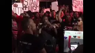 Kendrick Sampson leads Kendrick Lamar 's We Gon Be Alright.