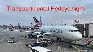 (Trip Experience) American Airlines | Airbus A321 | San Diego to Charlotte. (Redeye flight)