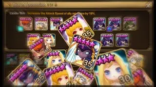 Summoners war : How to clear TOA HARD 93 by Easy team !!!