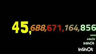 Numbers 0 to 1 Quadrillion 10^15