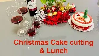 Christmas Cake Cutting & Special Lunch Review 🎂✨ #ChristmasCelebration