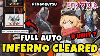 Rengokutsu INFERNO Cleared - R Cachi With SR Diting NO LD SSR| Etheria Restart