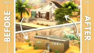 Renovating the worst basegame house | The Sims 4 | Simspo's Reno's