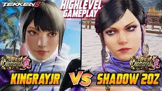 Tekken 8 &ndash; KingRayJr (ASUKA) vs Shadow 20z (ZAFINA) &ndash; T8 High Level Gameplay!