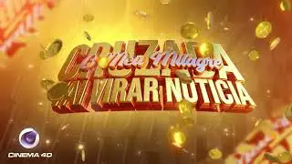 TEXTO 3D EDITABLE PARA CINEMA 4D  - EDITABLE 3D TEXT FOR CINEMA 4D