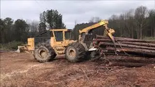 2016 Tigercat 630E Grapple Skidder,  ID#1006