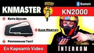 KNMASTER KN2000 | Kask Montajı & Ses Testi