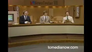 Центр новостей WTCN-TV 11, 22:00, 14 июня 1981 г., Эдина и Роузвилл Торнадо.