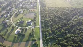 Dji Mini 2 drone view Polo Ranch to Morgan Elementary, Fulshear TX