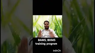 #BAMS, #BHMS training program Medicine Short course app