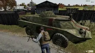 RU 105 Dayz Epoch Заварушка в Берёзино за деньги и БРДМ 2
