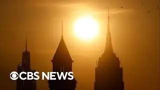 Heat wave roasting East Coast this week