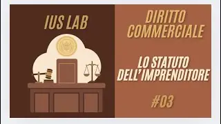 Lo statuto dell&rsquo;imprenditore - DIRITTO COMMERCIALE