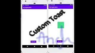 how to create Custom Toast in Android studio