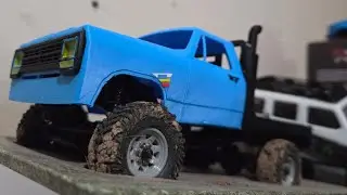 Кузов радиоуправляемой модели Dodge 1-го поколения, напечатанный на 3D-принтере!