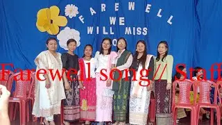 Farewell song// Our beloved mam//Staff// Original song// Anthonian Staff&hearts;️&hearts;️Composer NS A.gitok