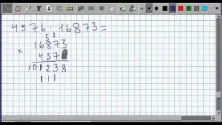 Ko'p xonali natural sonlarni ko'paytirish. Matematika 5-sinf. 10-dars
