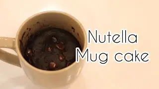 Nutella Mug Cake | Easy recipes | Easy Mug Cakes | Homemade desserts