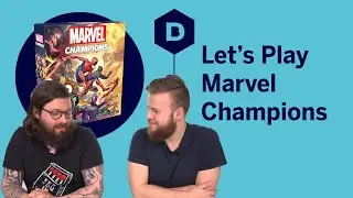 Marvel Champions board game playthrough - Let's Play Marvel Champions: The Card Game