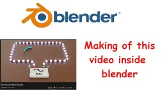How to make electronics animation inside blender.