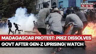 Madagascar Protests: President Rajoelina Dissolves Govt after Gen-Z Uprising Leaves 22 Dead| Watch