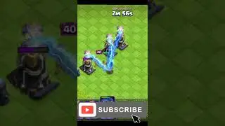 5 Hidden Tesla Max level 14 Vs 1 Royal Champion Max level 40. #coc #hiddentesla #newupdate #gaming