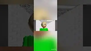 Play as Gotta Sweep Baldi's Basics jumpscare #baldi #gaming #shorts