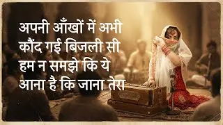 अपनी आँखों में अभी कौंद गई बिजली सी | #daaghdehlvi #daaghdehlvishayari #daagh #mirzadaghdehlvipoetry