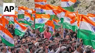 Hundreds rally across Indian-controlled Kashmir in support for armed forces
