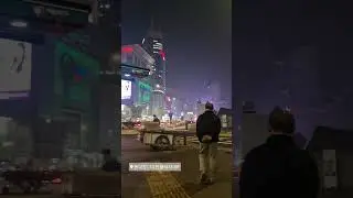 2026.02.05, Seoul DDP Вечером пробегала мимо Тондэмуна, а там оказывается Сеульская неделя моды