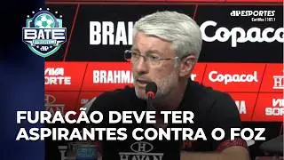 Furacão deve ter aspirantes contra o Foz