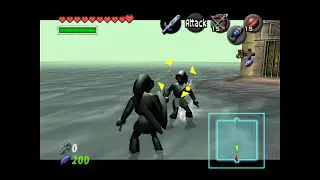 Zelda Ocarina Of Time - Dark Link vs Dark Link