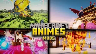TOP 7 MELHORES mods DE ANIME para MINECRAFT que AINDA recebem atualiza&ccedil;&otilde;es (Forge/Fabric)