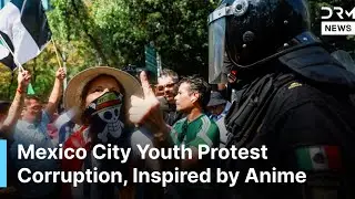 Gen Z Faces Riot Police With One Piece Flags | DRM News | AC1F
