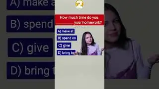 Make at, Spend on, Give Or....? | English Grammar Lesson with DG_English