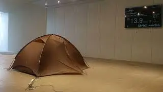 TFStents Stars 2P pro tent Wind tunnel test