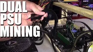 How to Run Dual Power Supplies on Your Mining Rig